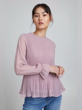Ichi Ihnally Pleated Blouse